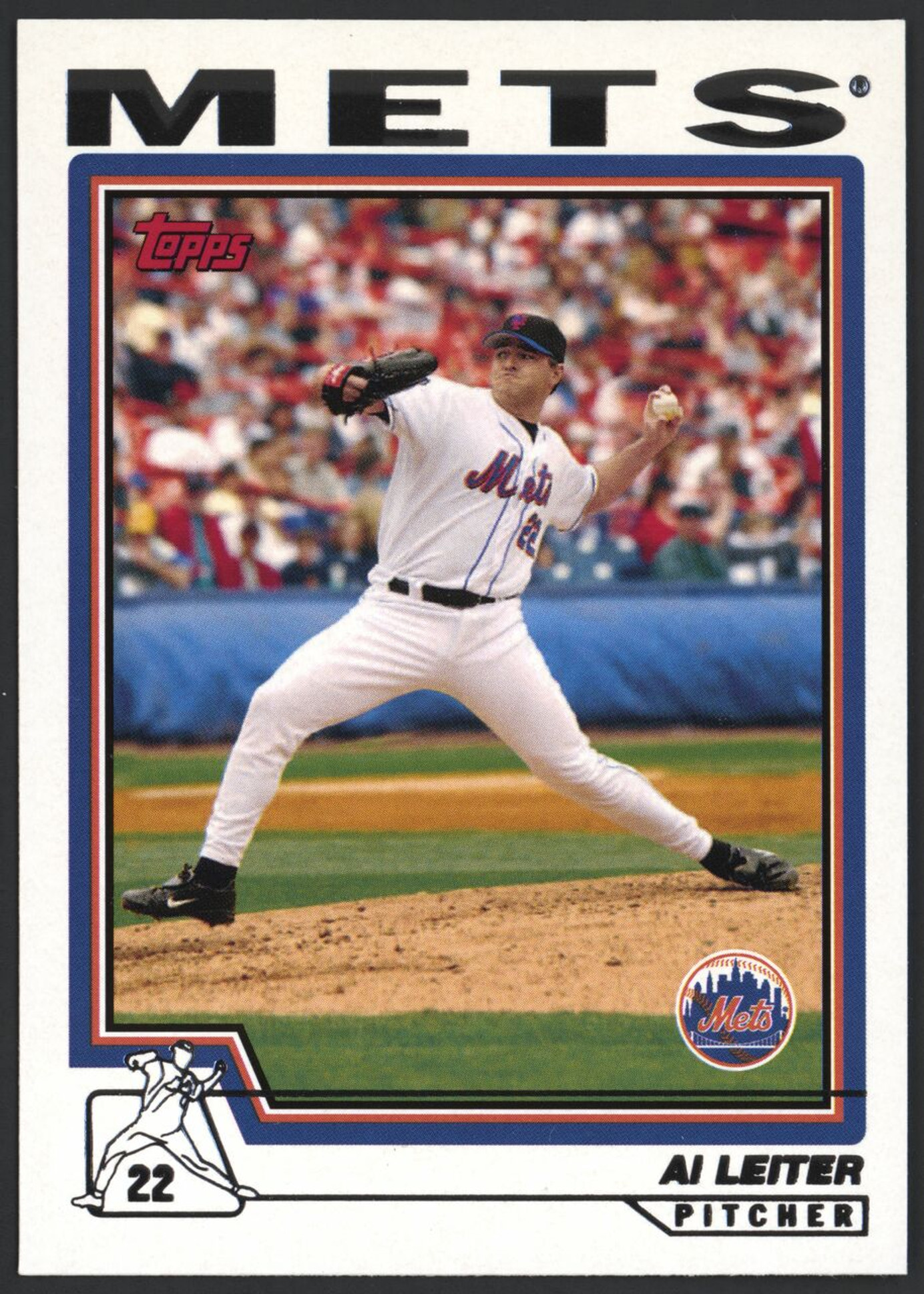 2004 Topps #94 Al Leiter Mets EX