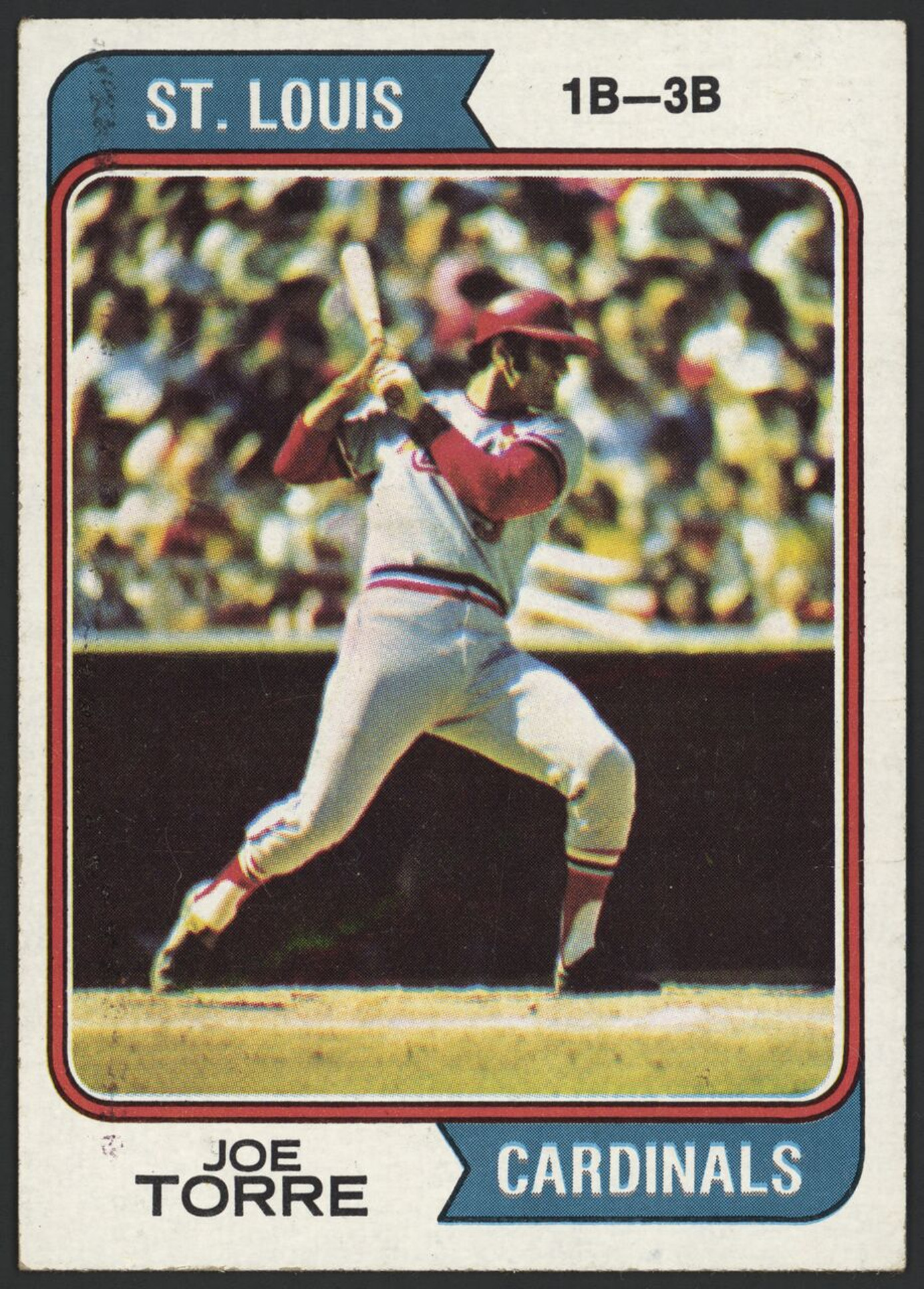 1974 Topps #15 Joe Torre Cardinals VG