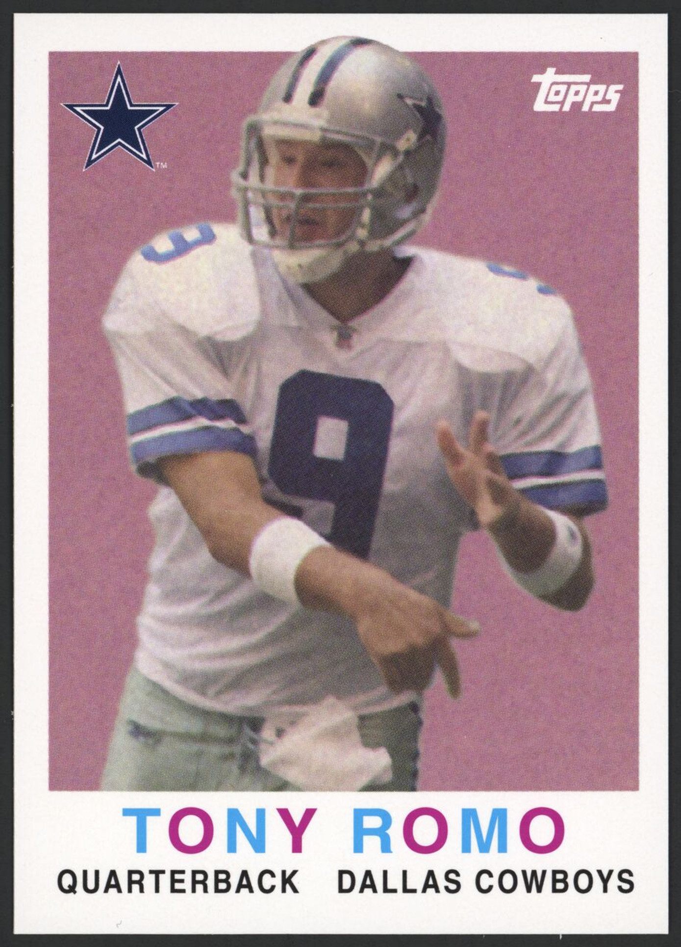 2008 Topps #4 Tony Romo Cowboys EX