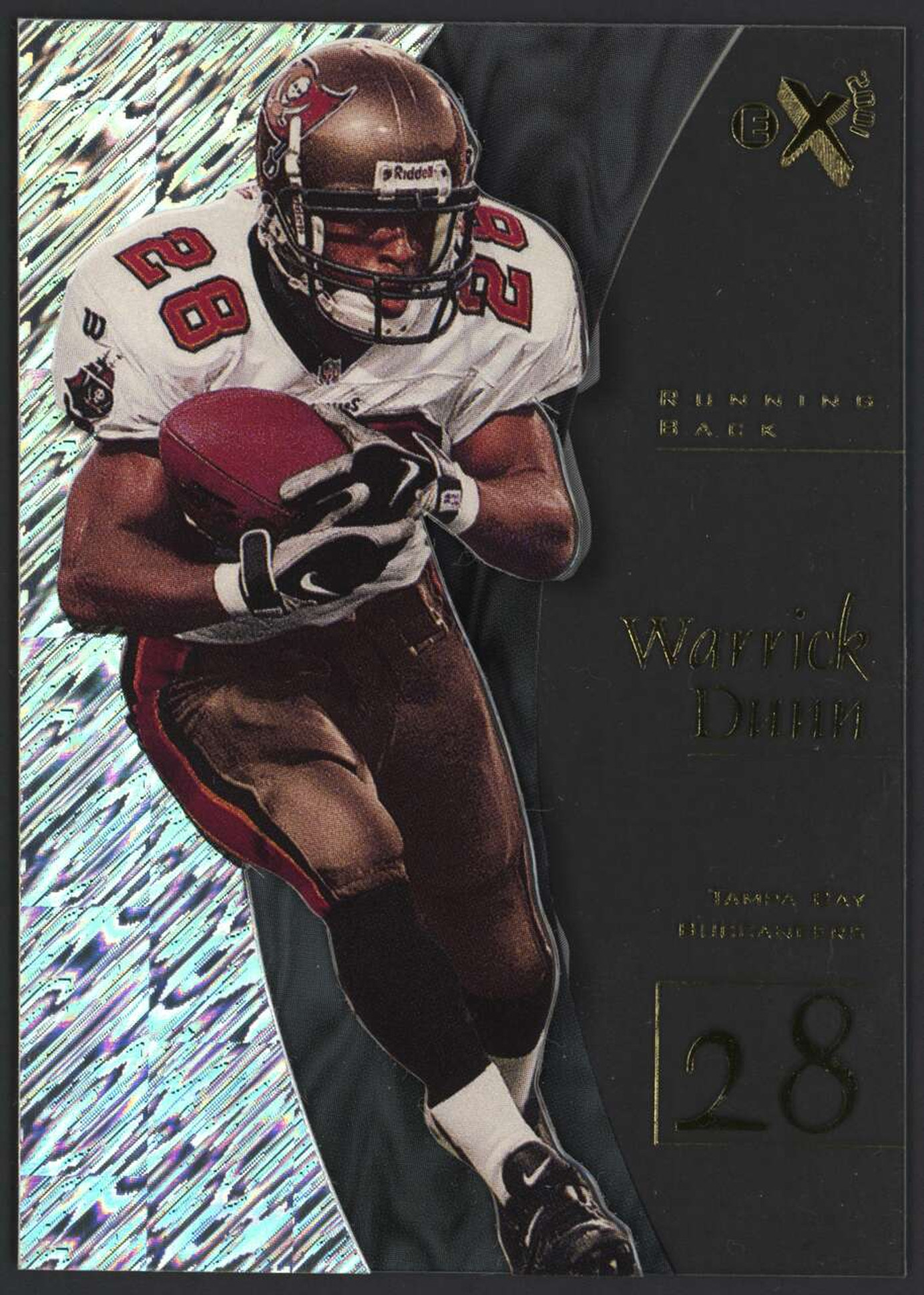 1998 Skybox E-x 2001 #6 Warrick Dunn VG Buccaneers