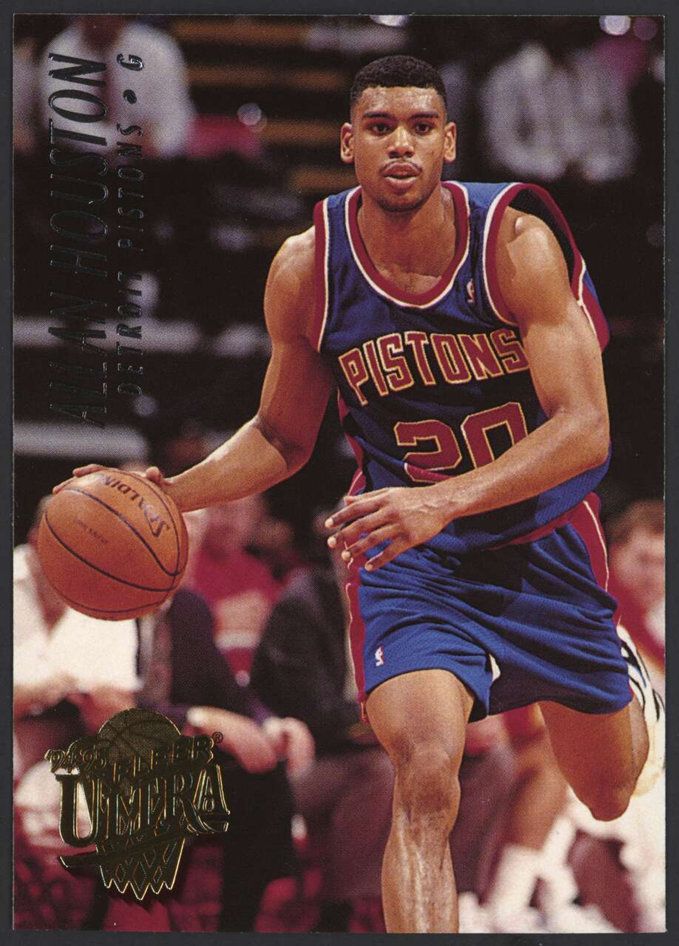 1994 Fleer Ultra #57 Allan Houston EX Pistons