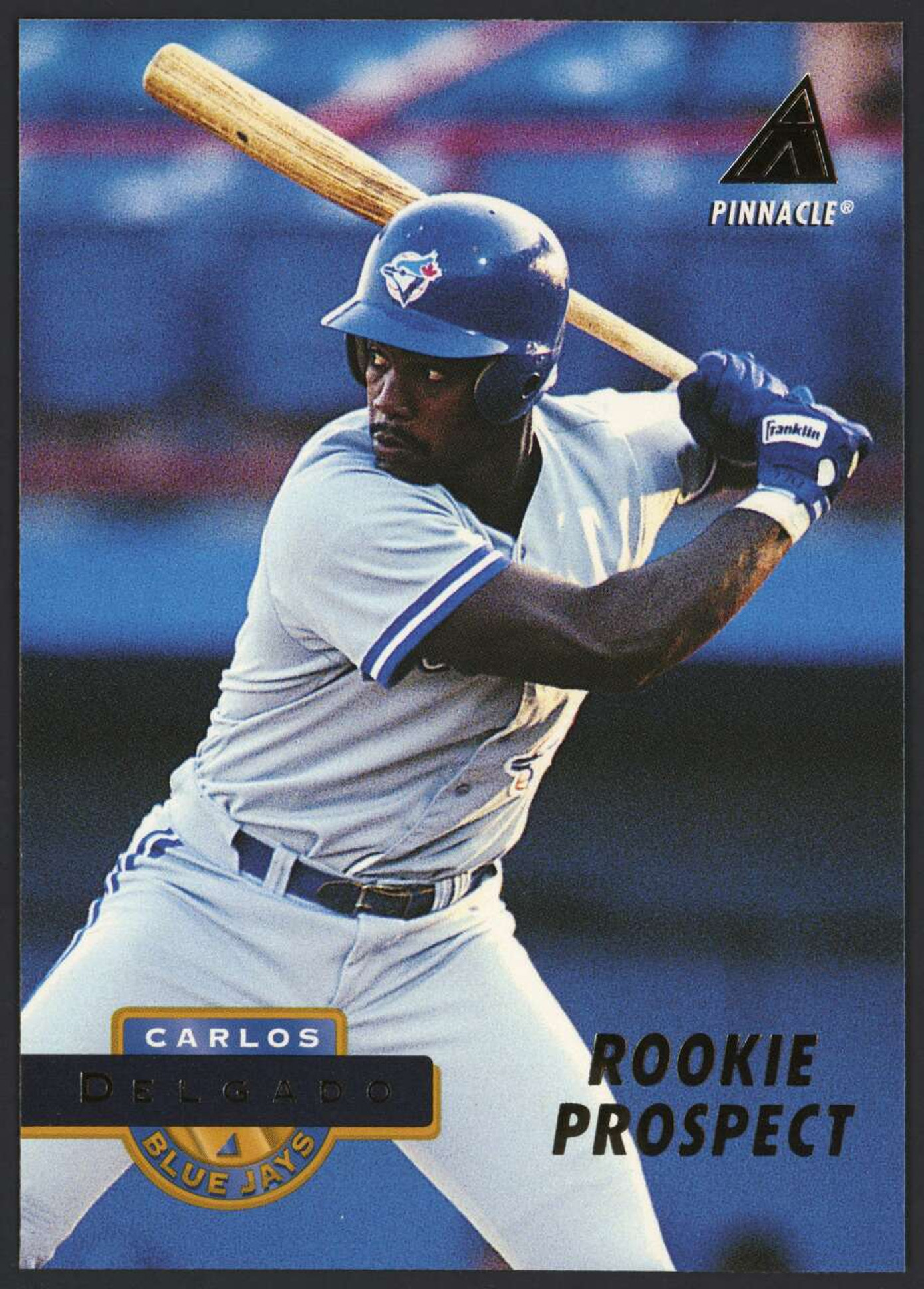 1994 Pinnacle #413 Carlos Delgado EX Blue Jays Rookie Prospect