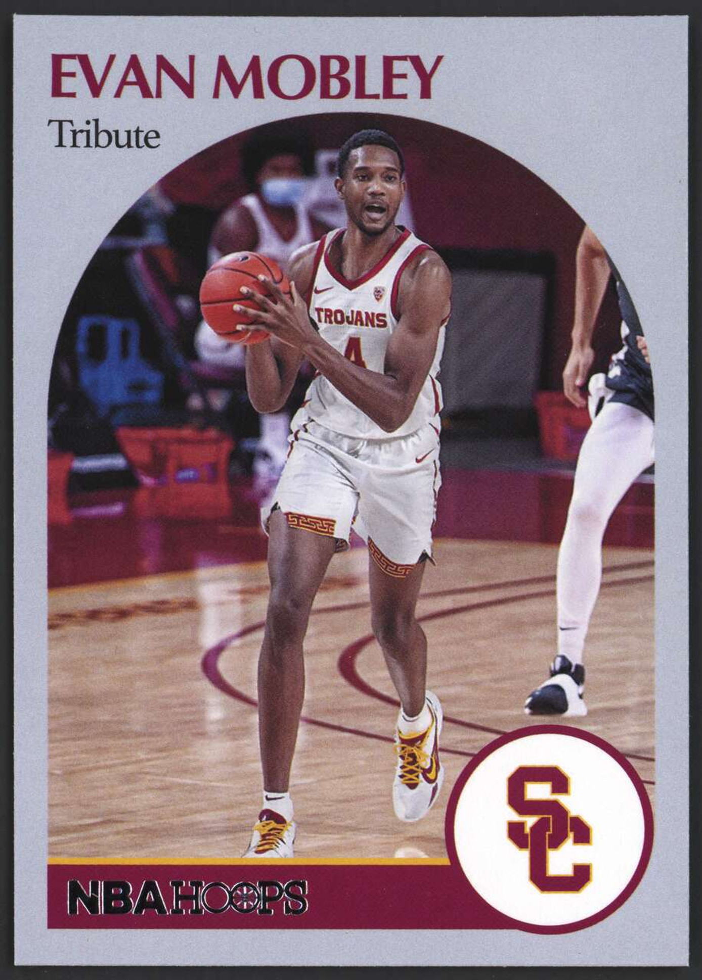 2021 Panini Chronicles Hoops Draft Picks #52 Evan Mobley EX USC