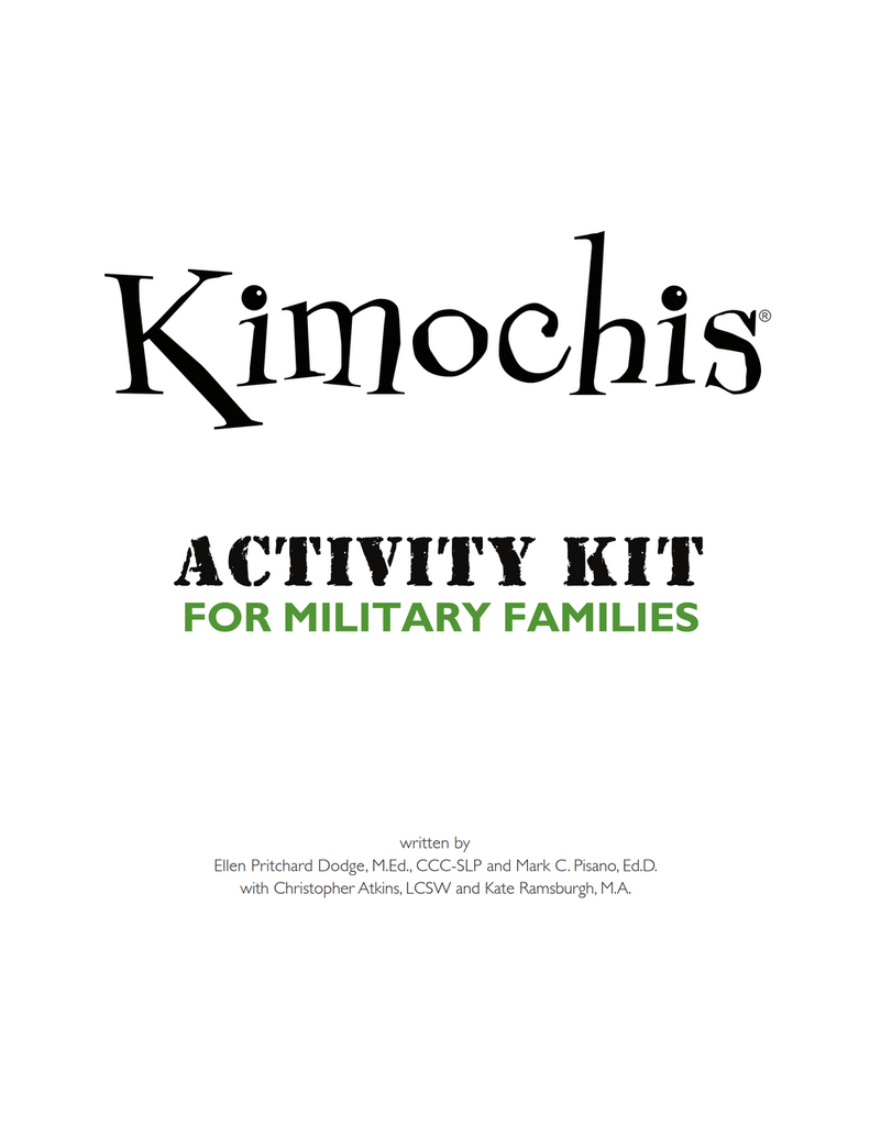 Kimochis® Activity Kit for Military Families