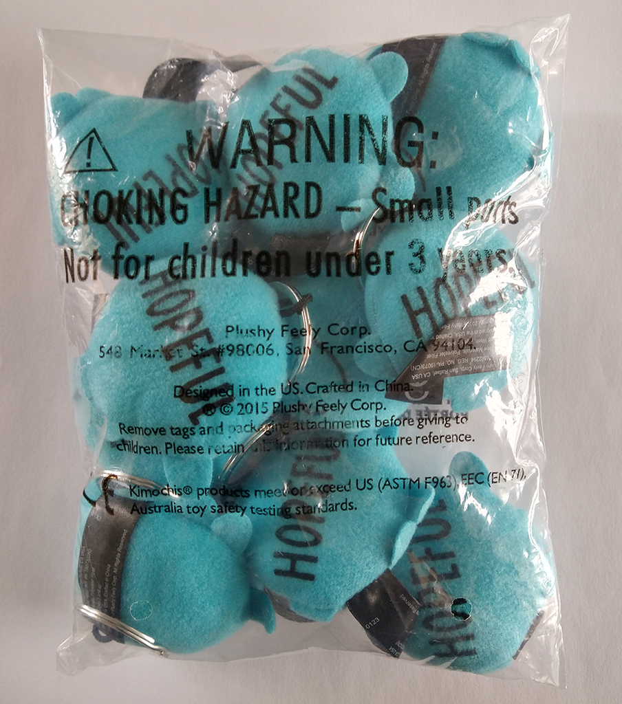 Kimochis® Mini Feeling Pillow Key Chain - Hopeful