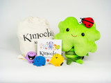 Kimochis® Clover 13" Plush Character in a Canvas Bag