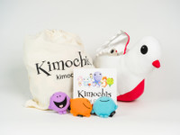 Kimochis® Lovey Dove 13" Plush Character in a Canvas Bag