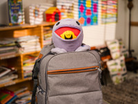 Kimochis® Huggtopus 13" Plush Character in a Canvas Bag