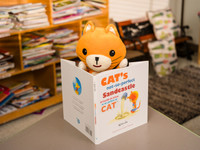 Kimochis® Cat's Not-So-Perfect Sandcastle