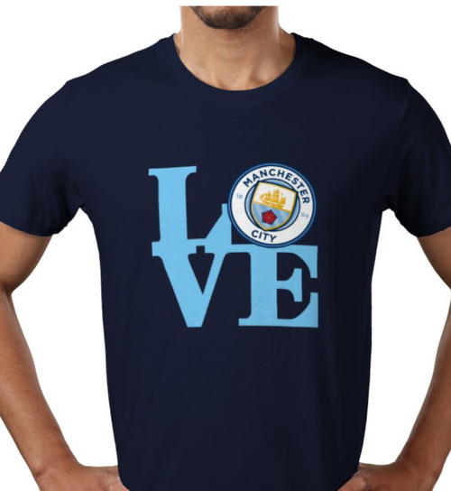  Manchester City LOVE t-shirt
