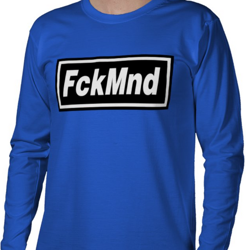 Oasis Style FCK MND Long Sleeved T-Shirt