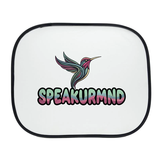 SpeakYourMND Car Sunshades - 1 Pair - Free UK Delivery
