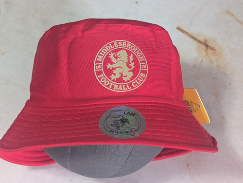 Boro Red And Gold Bucket Hat - Free UK Delivery