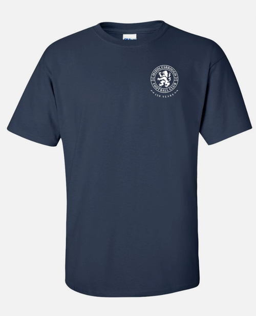 Copy of Boro 150 T-Shirt White Breast Version - In Support Of Teesside Samaritans - Free UK Delivery