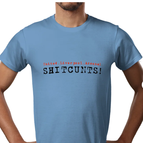 Liam Gallagher - Shitcunts! T-shirt - In Support Of 1894 Group