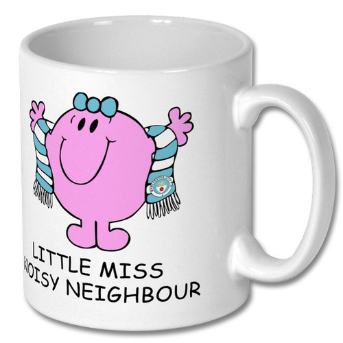 Little Miss Noisy Neighbour Mug - Includes Free Coaster - Free UK Delivery