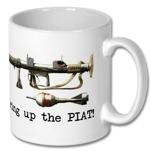 Al Murray Special - Bring Up The PIAT! Mug - Free UK Delivery