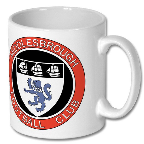 Retro Middlesbrough Mug - Free UK Delivery