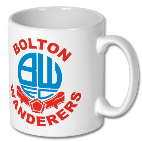 Retro Bolton Wanderers Mug - Free UK Delivery