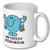 MCFC Mr Noisy Neighbour Mug - Includes Free Coaster - Free  UK Delivery