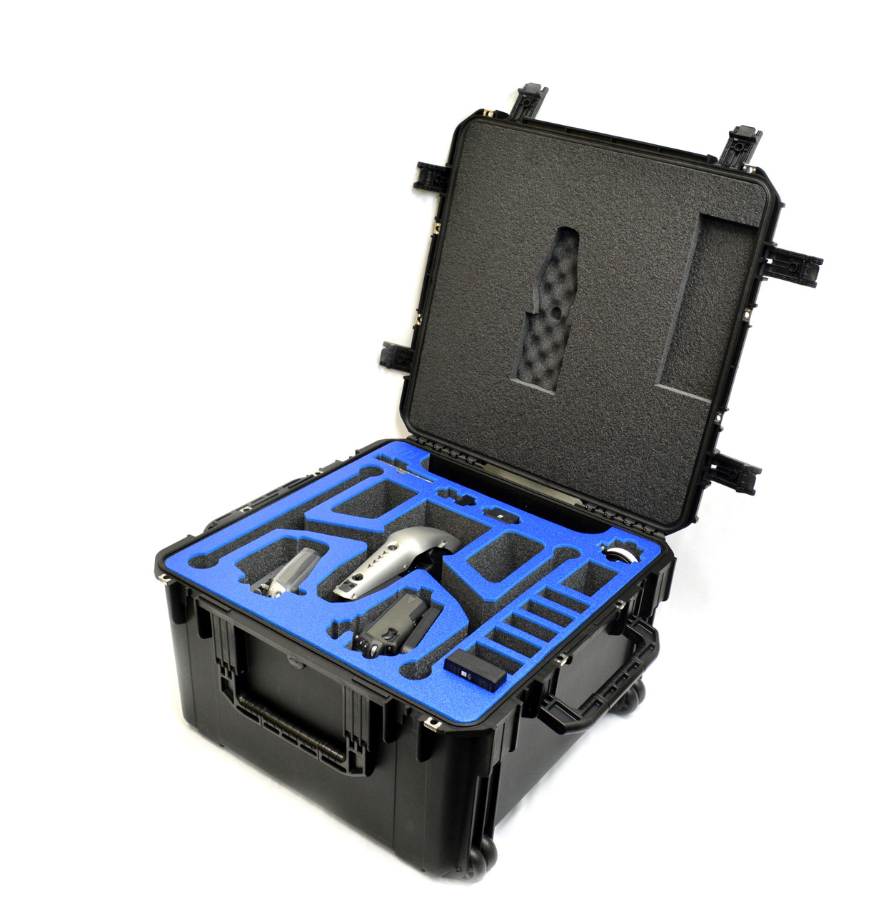 DJI Inspire 2 Landing Mode Blue Topper SKB 3i2424-14 MyCaseBuilder