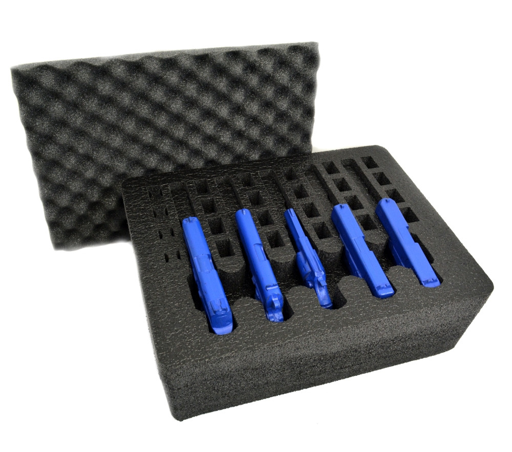 5 Pistol 24 Magazine SKB 3i-1813-7 MyCaseBuilder Case and Custom Foam