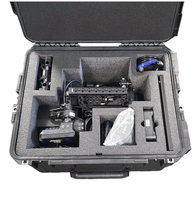 Arri Alexa 35 in a SKB 3i-2217-12 MyCaseBuilder Case and Custom Foam