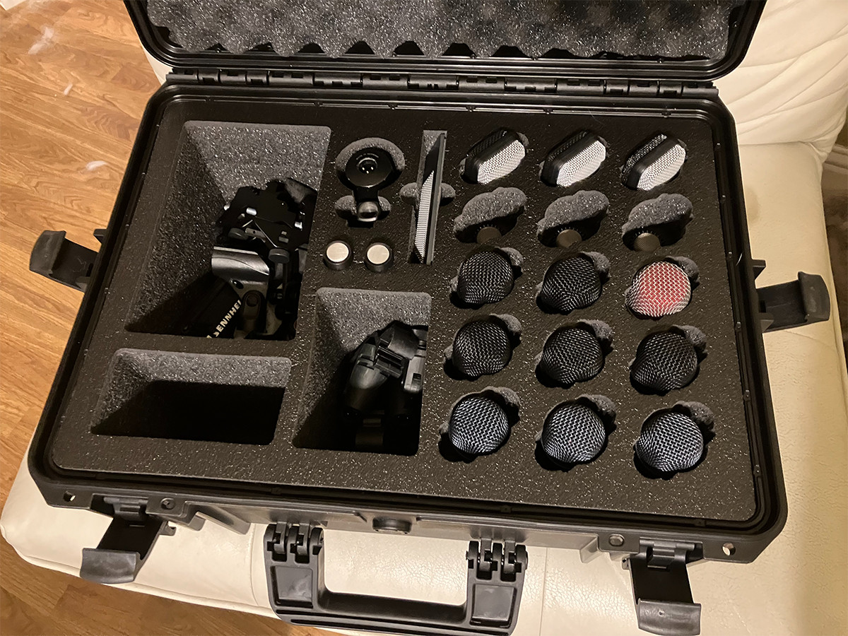 Empire Mic in a D1913-11 MyCaseBuilder Case and Custom Foam