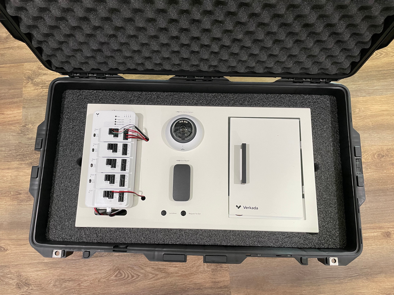 Verkada DK11 in a Pelican™ 1615Air MyCaseBuilder Case and Custom Foam