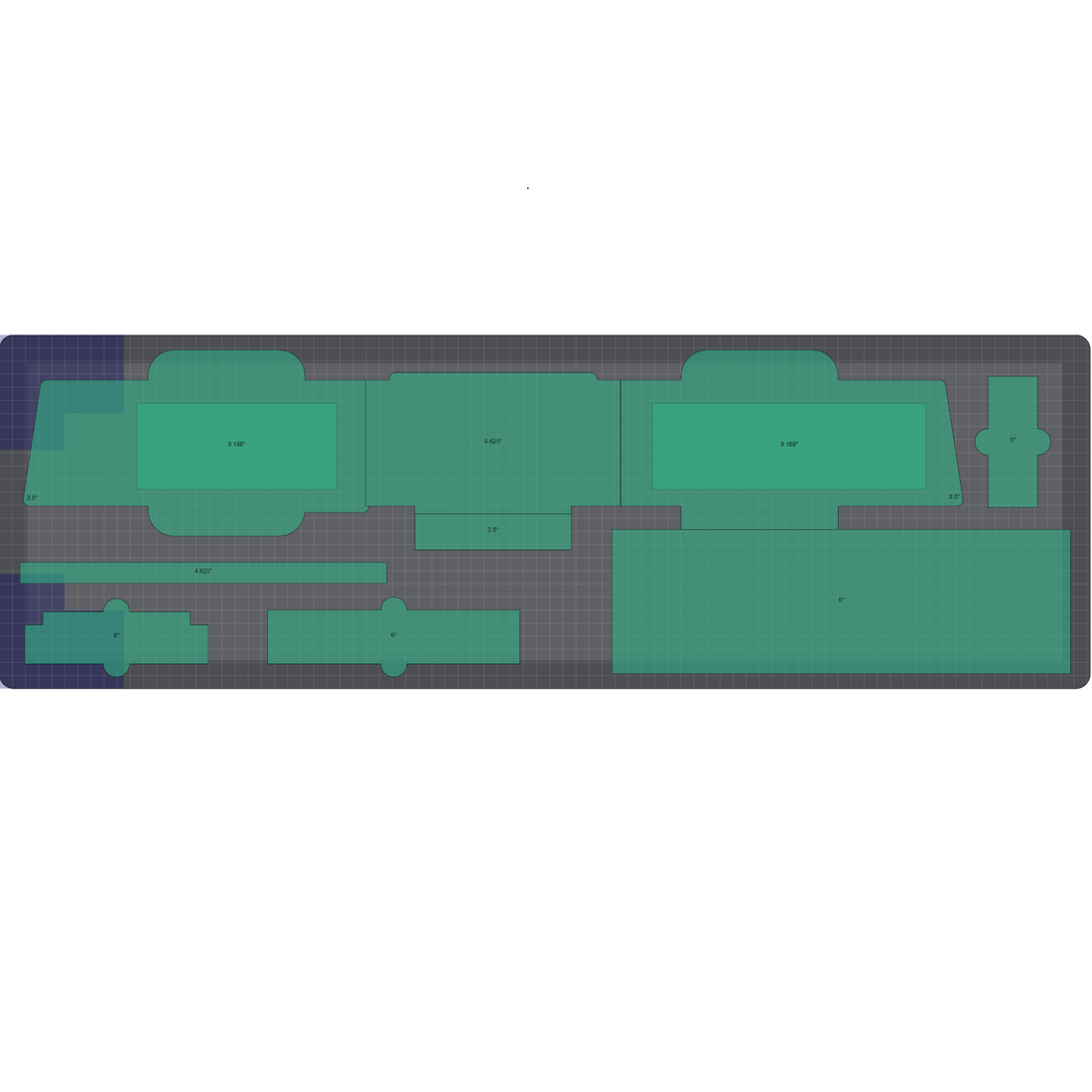 Logitech Rally Bar in a Pelican™ 1740 MyCaseBuilder Case and