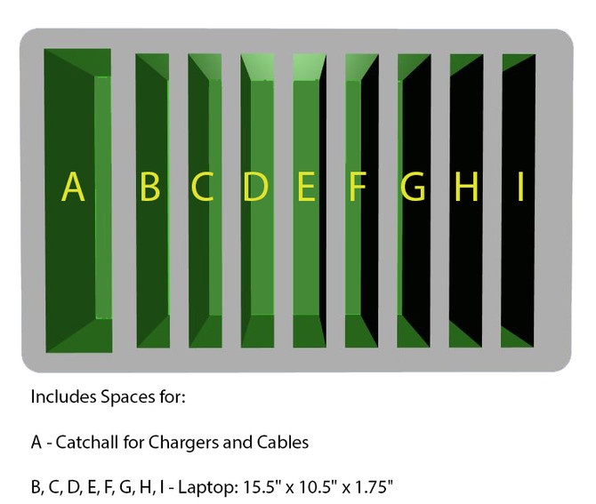 TCF-3I2918-14-14776 Foam Insert Design