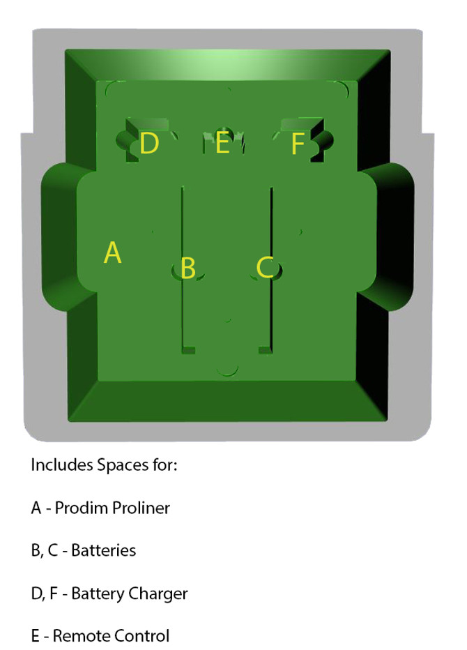 TCF-HP4400-19266 Foam Insert Design