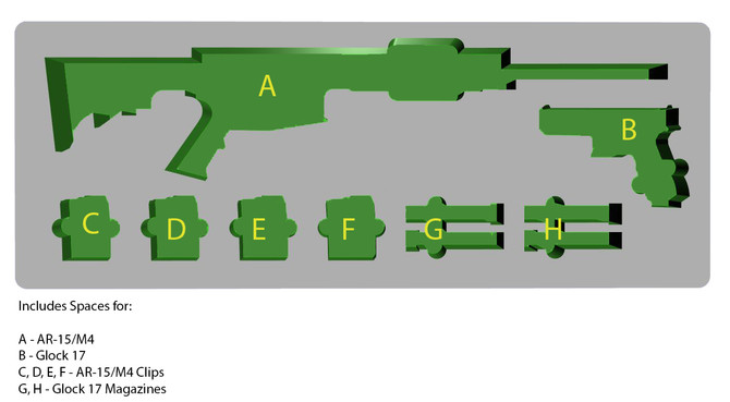 TCF-IM3100-10487 Foam Insert Design