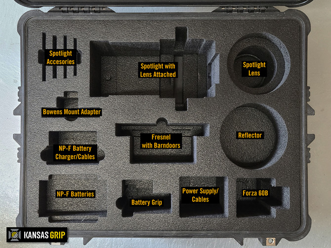 TCF-P1610-329178 Black Case Insert Without Gear