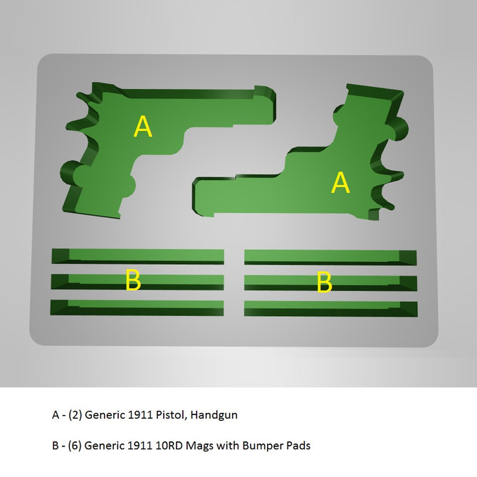 TCF-SE630-16625 Foam Insert Design