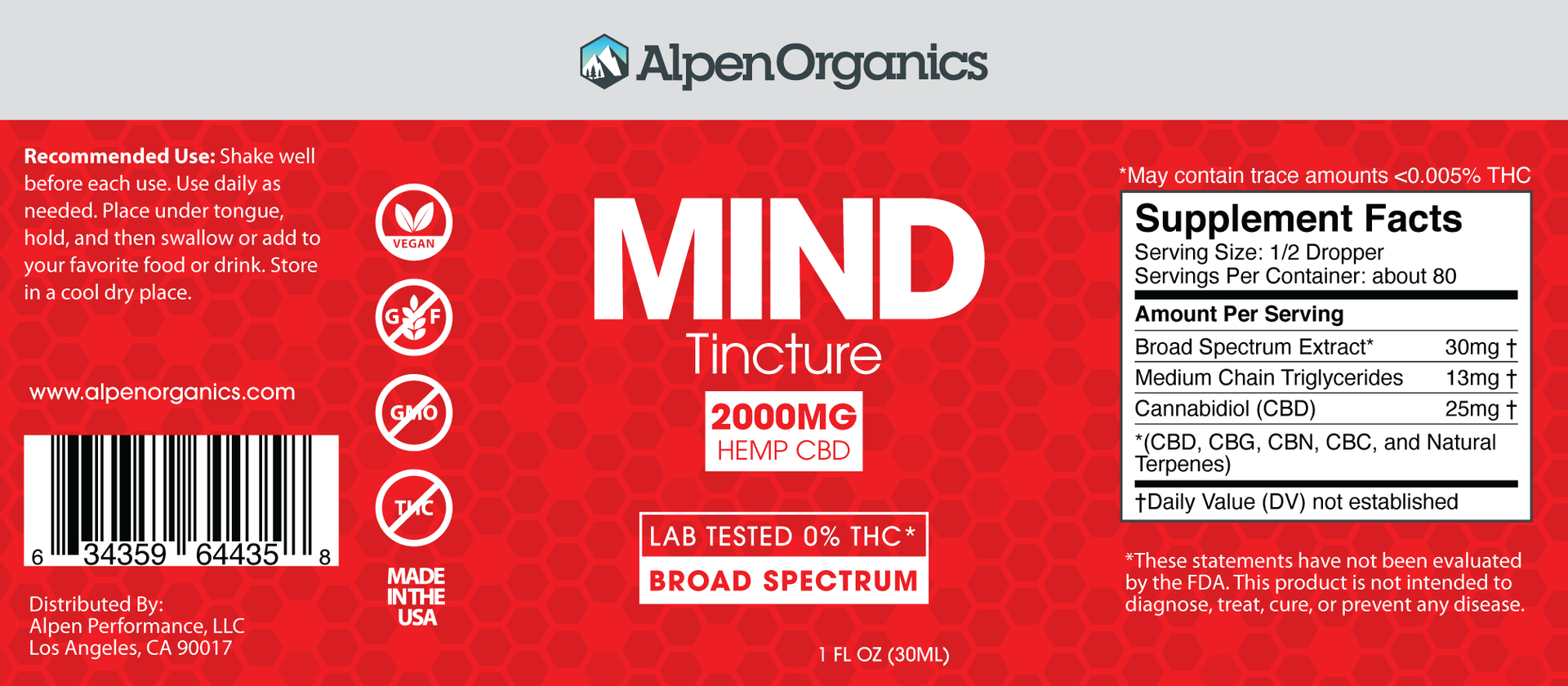 Alpen Organics Elevate Your Wellness