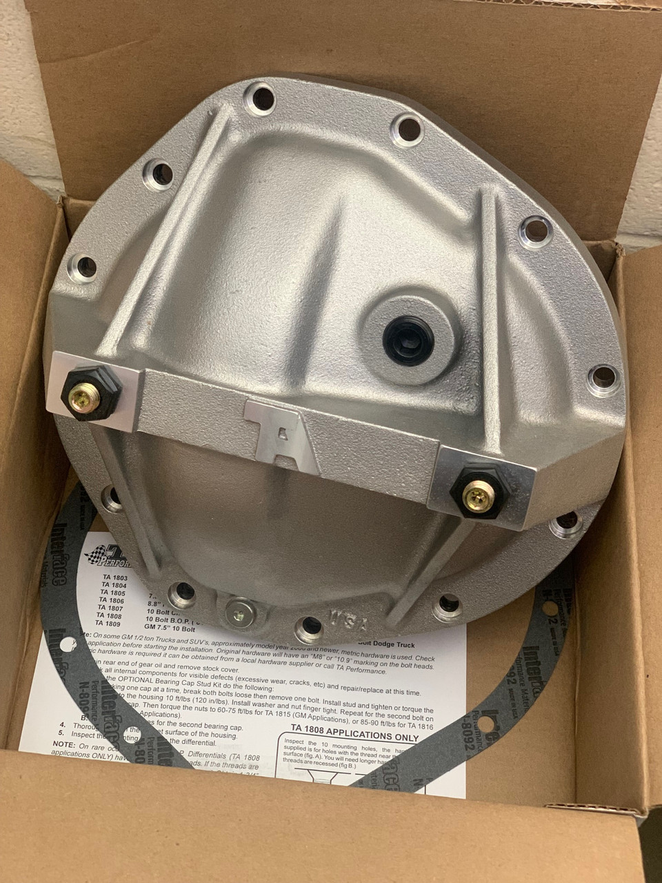 12 Bolt - Chevrolet Truck | Rear Diff Cover | Low Profile