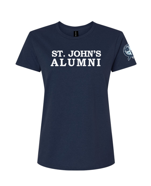 St. John’s Alumni Softstyle Ladies Short Sleeve T-shirts
