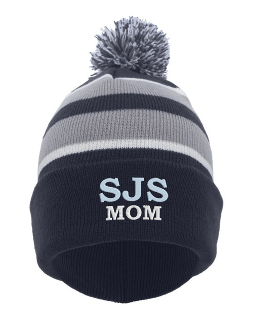 St. John School Mom Knit Pom-Pom Beanie