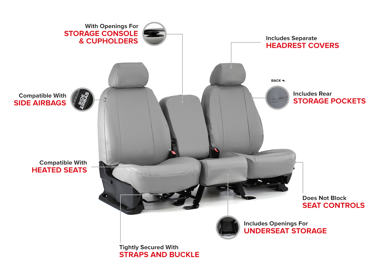 Pro-Tect Vinyl Seat Covers Heavy Duty Protection
