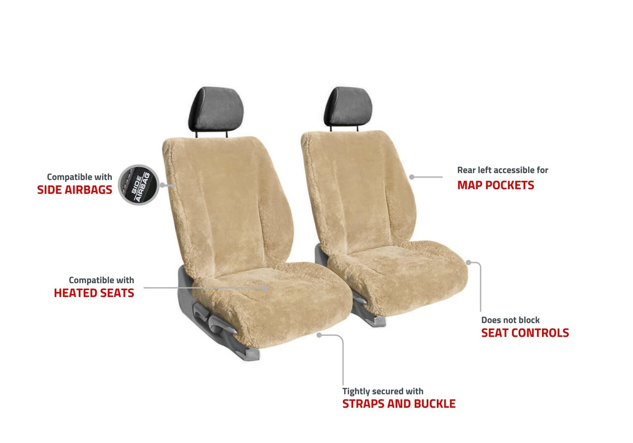 Semi-Custom Sheepskin Auto Seat Covers ShearComfort