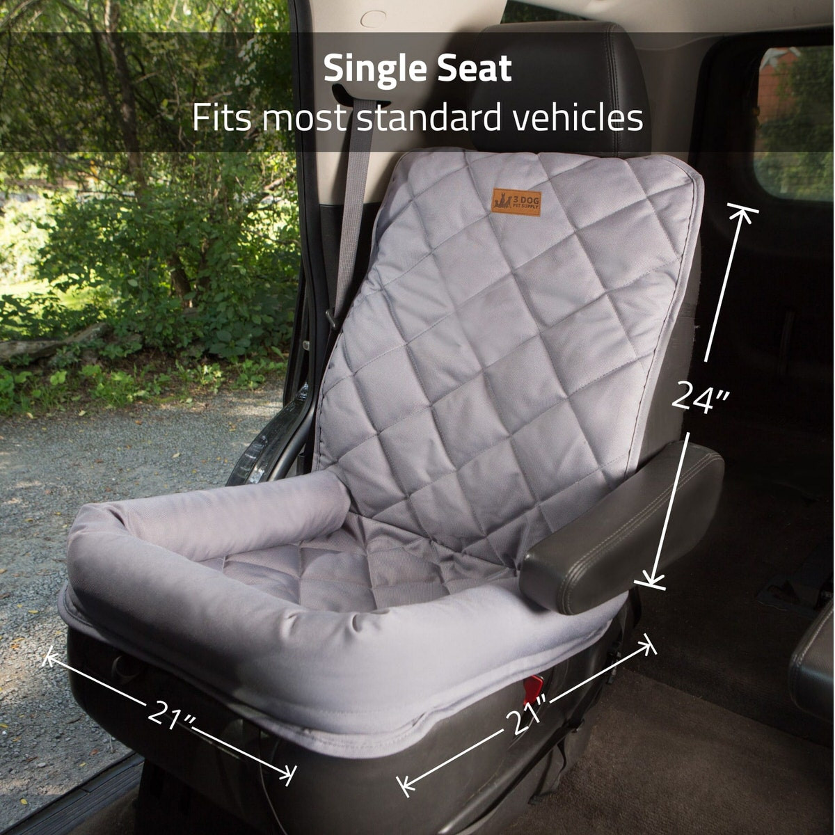 Universal Pet Seat Covers Rear Seat Dog Protection