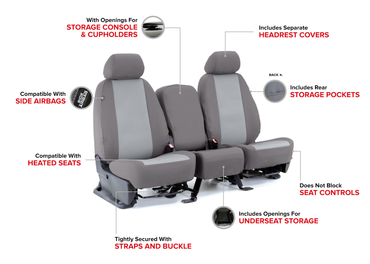 12v Heated Seat & Headrest Cover