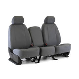 Atomic Pro-Tect Seat Covers full set in charcoal gray, heavy-duty waterproof fabric with a clean custom-fit look.