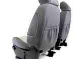 NeoSupreme Seat Covers rear/angled view of front seats, showing tailored fit and durable two-tone fabric.