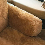 SHEARCOMFORT-AG-SC Sheepskin  Tailor-Made Console/Large Armrest Cover 