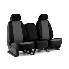Waterproof CORDURA® seat covers - Black with Gray Inserts