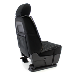 Rear view of Universal Neoprene Seat Cover showing a clean tailored look and a built-in seatback storage pocket.