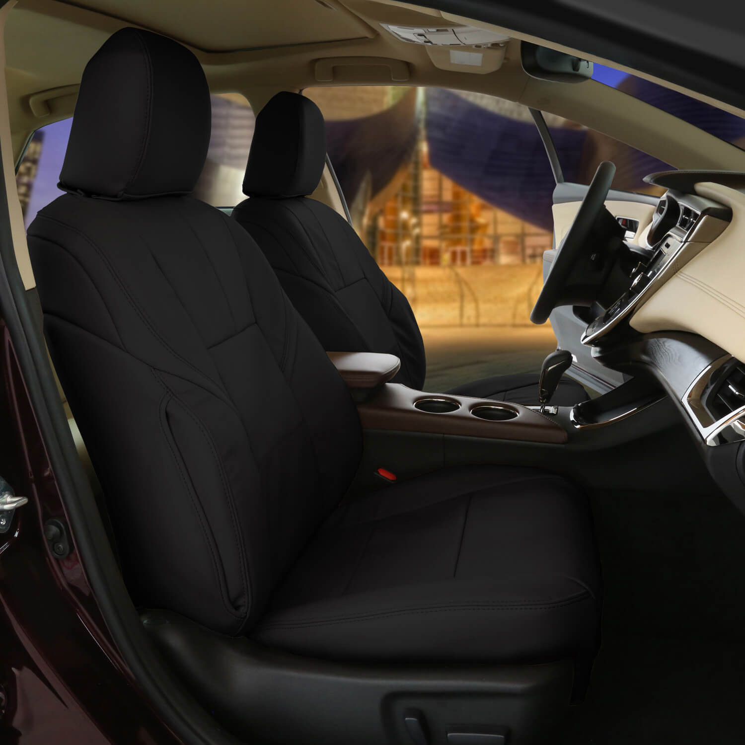 Custom Leather Seat Covers Luxury Automotive Genuine Leather