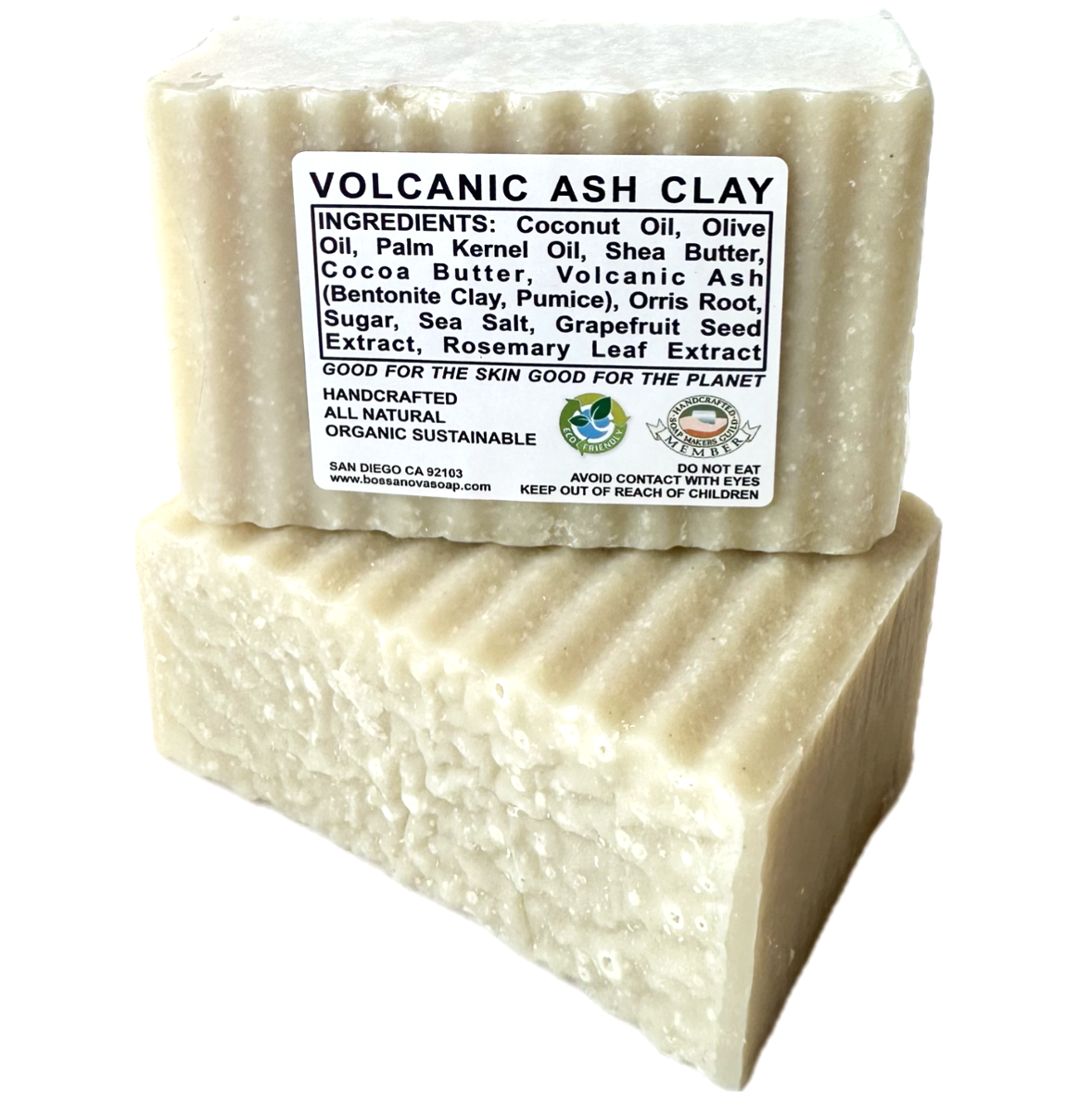 Volcanic Ash Clay Soap 6oz | Bossanova